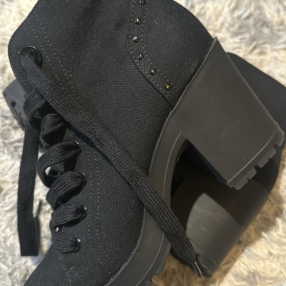 Mix No. 6 Canvas Lace Up Boots